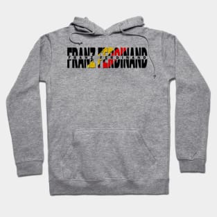 vintage typo Franz Ferdinand Hoodie